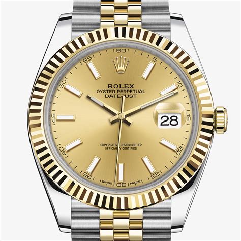 Orologio Rolex Datejust 41 in acciaio Oystersteel .